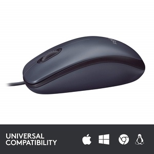 Per Logitech M100R cablato Mouse sinistro e destro per Computer portatile ufficio e uso del gioco a casa - Product Image 5