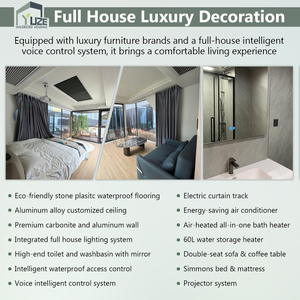 Sang Trọng Futurstic Cắm Trại Nhà Đúc Sẵn Ngoài Trời Sinh Thái Không Gian Viên Nang Nhà Khách Sạn Cho Mùa Đông - Product Image 6