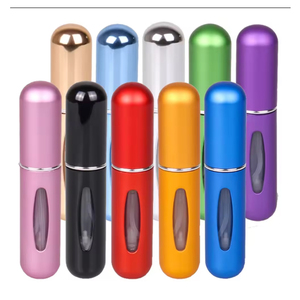 Dưới Filled10ml 8ml 5ml mini bơm lại nước hoa chai nước hoa phun Kích thước chai Nhôm Du Lịch cap Màn hình in ấn - Product Image 1