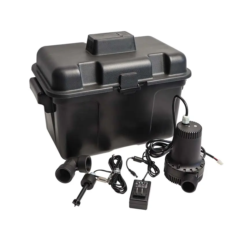 Portable Small Operated DC Battery Powered Backup Submersible Sump Water Pumps for Basement flooding