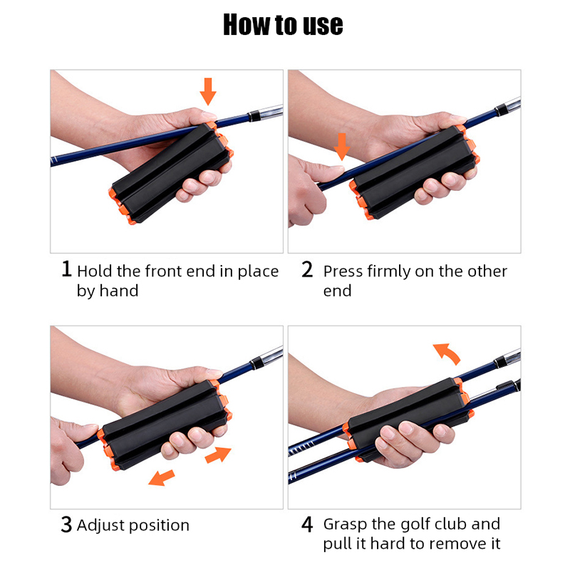 PGM ZP035 golf bag club divider clips portable golf club retainer golf