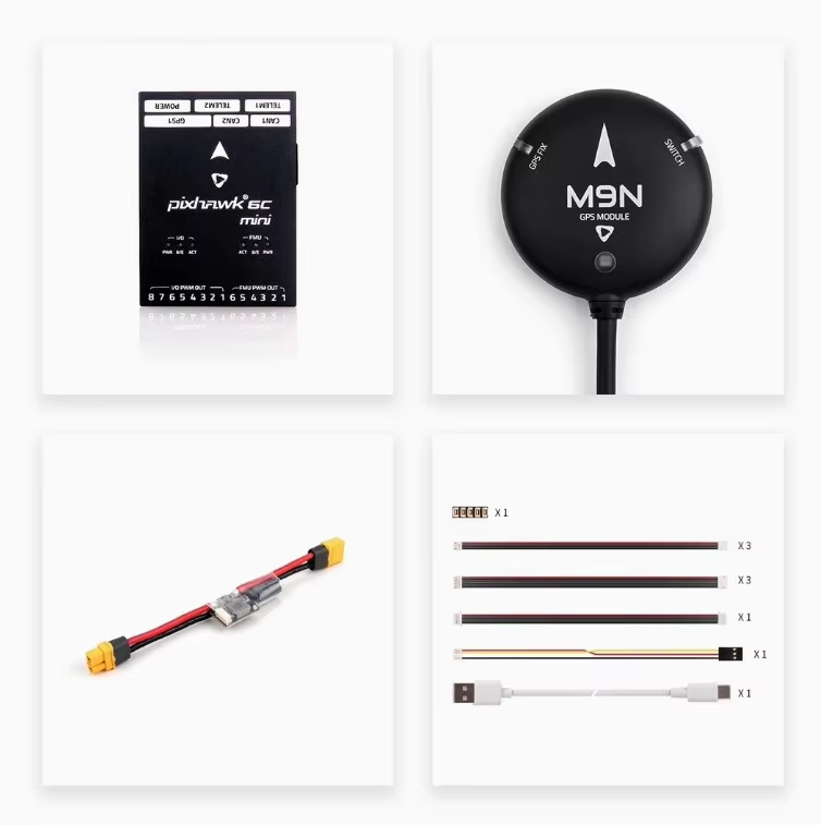 Contrôleur de vol modèle A + alimentation PM02-12S + GPS M9N