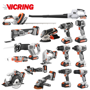 VICRING <strong>Big</strong> Surprise !!!Combo Power Tool Set Brushless Drill Cordless Tool <strong>Kits</strong> Power Tool Combo <strong>Kits</strong> <strong>Easy</strong>-to-use - Product Image 1