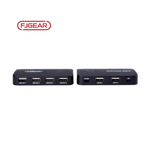 U204 Fjgear New Arrival 2 in 4 Out Two Computers Share Usb Devices Selector Usb 2.0 Sharing Switch