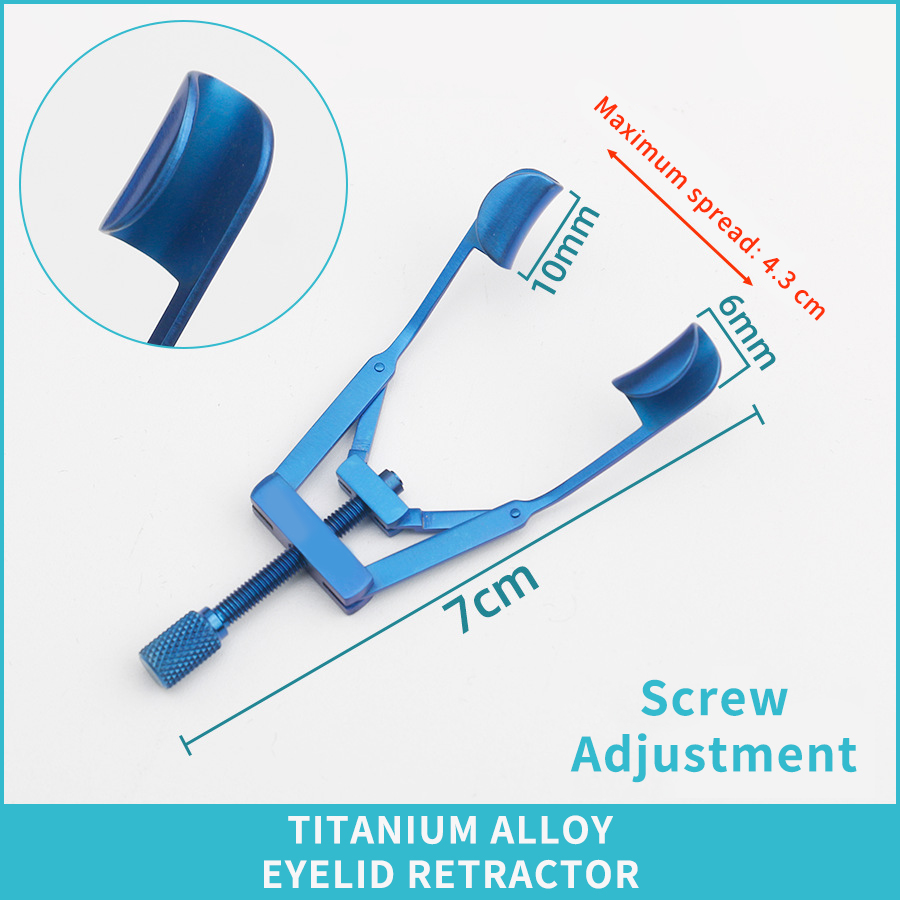 Rétracteur de paupière avec protection des cils - Petite taille