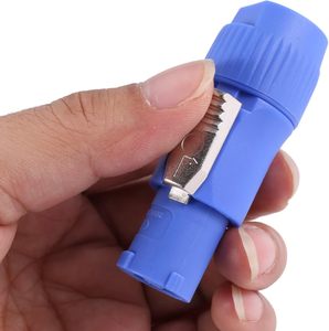 Powercon Connector <strong>Input</strong> <strong>and</strong> <strong>Output</strong> Set Suitable for Nac3fca Powercon Power Connector Plug Blue Color - Product Image 5