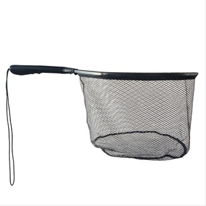 Black Aluminum Landing <strong>Net</strong> with PE <strong>Net</strong> Fishing <strong>Net</strong> for Fish Catcher and Release - Product Image 6