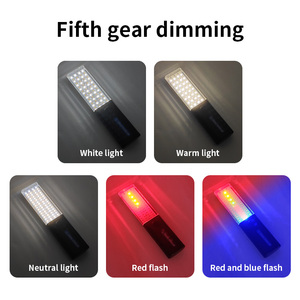 USB Có Thể Sạc Lại Đa Chức Năng An Toàn XJW-TY06 Tự Vệ LED <span class=keywords><strong>Torch</strong></span> Ánh Sáng Đèn Flash Xe Khẩn Cấp Thoát Cứu Hộ Năng Lượng Mặt Trời Đèn Pin - Product Image 6