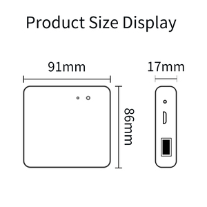 DUOMEI Tuya dispositivo intelligente di automazione domestica cablato Zigbee Wireless ABS alloggiamento PC interruttore a parete Zigbee 3.0 Tuya Hub - Product Image 6