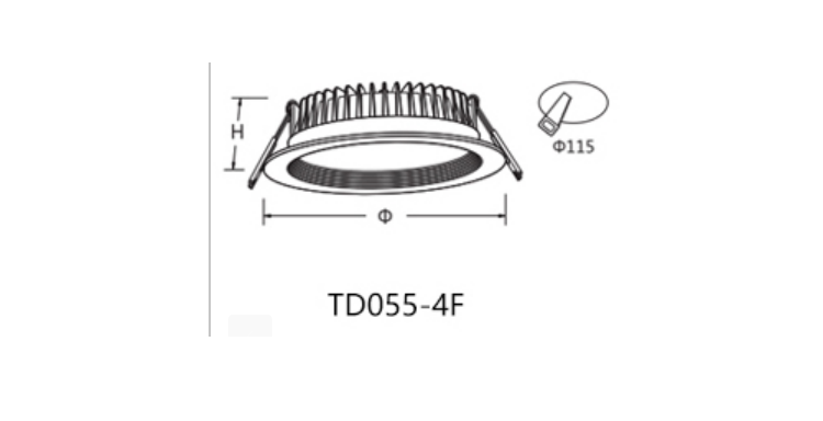 TD055-4F 9W
