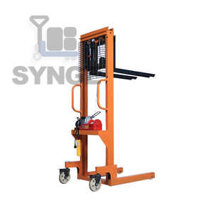 SYNGE Electric Forklift 2-ton Small Station Driven Walking <strong>Loading</strong> and <strong>Unloading</strong> Truck Hydraulic Lifting Stacker 1-ton Stacker - Product Image 3