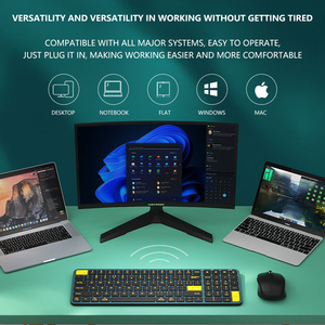 Dual-mode Wireless Dual <strong>Keyboard</strong> Charging Mouse Office <strong>Computer</strong> Mobile Phone Tablet <strong>Keyboard</strong> and Mouse Set - Product Image 4