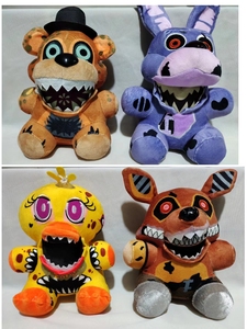 Factory Wholesale 15/20cm 8&quot; Five Nights at Freddy's Halloween Plush <strong>Toy</strong> <strong>FNaF</strong> Steam Game Plush <strong>Toy</strong> for Claw Machine - Product Image 4