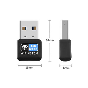 OEM 2in1ミニUSBWifi Usbネットワークカード150MbpsワイヤレスWifiネットワークアダプター (デスクトップ用) - Product Image 5