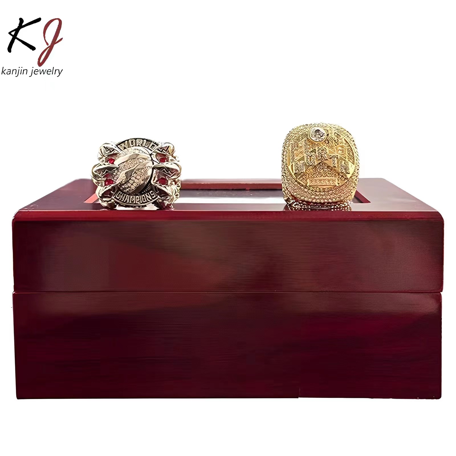 2 rings with box - no. 11