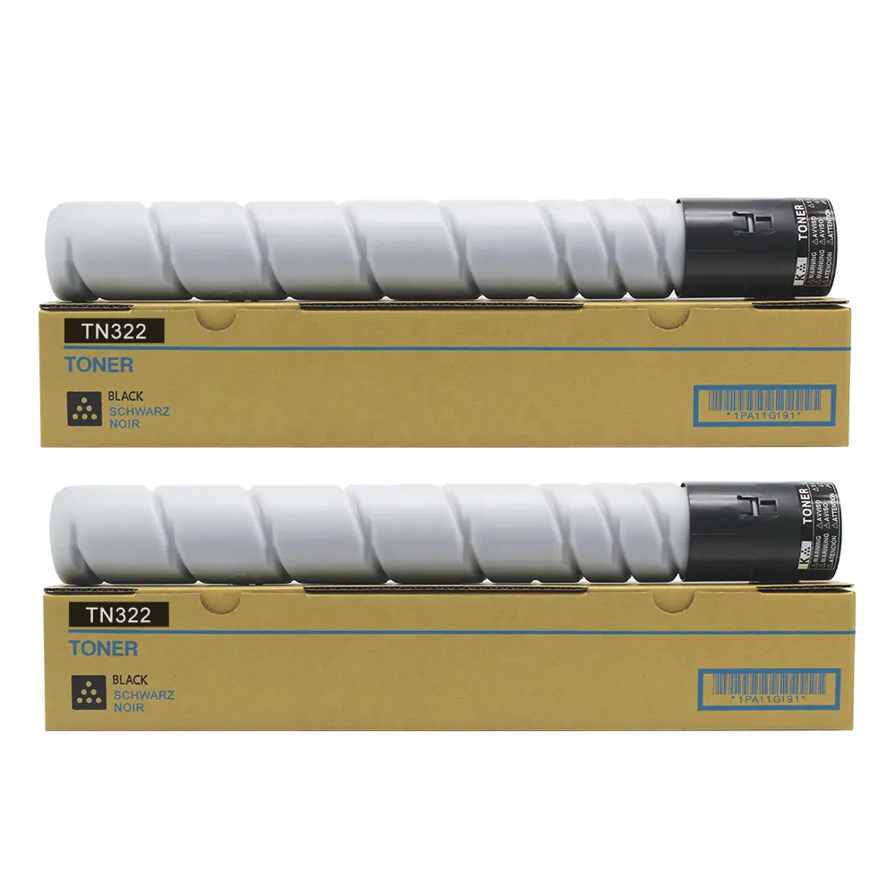 Toner Cartridge TN322 For BIZHUB BH224 284 364 227 287 367 Konica Minolta Black Toner Cartridge TN 322