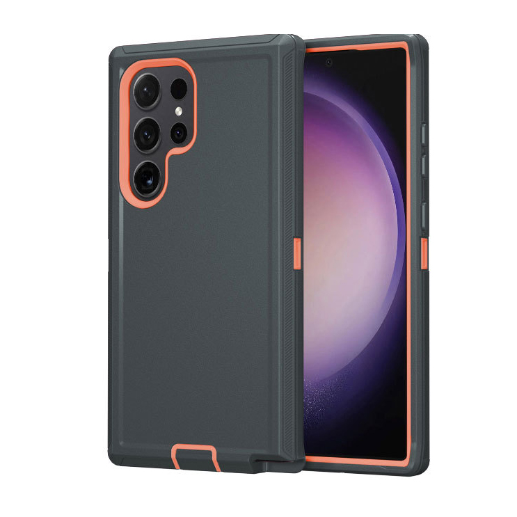 Dark Gray+Orange