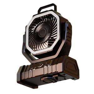 <strong>Portable</strong> Small Outdoor Camping Ceiling With Light With Remote <strong>Control</strong> 10000Mah/20000Mah Power Bank Rechargeable Wall Mounted Fan - Product Image 6