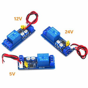 DC 5V 12V 24V 0-120Min sonsuz döngü gecikmesi açma-kapama zamanlama zamanlayıcı rölesi anahtar modülü