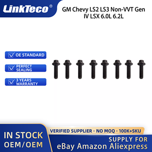 Linkteco Engine Timing Cover for <strong>GM</strong> Chevy LS2 LS3 Non-VVT Gen IV LSX 6.0L 6.2L 2005-2015 12633906 12600326 WG2148623 12561243 - Product Image 6