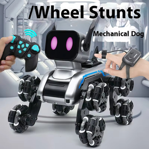 2024 New Children's Play Time Light up Music <strong>8</strong> Wheels <strong>Robot</strong> Dog Model Rc Stunt Car <strong>Robot</strong> Dog Toys - Product Image 4