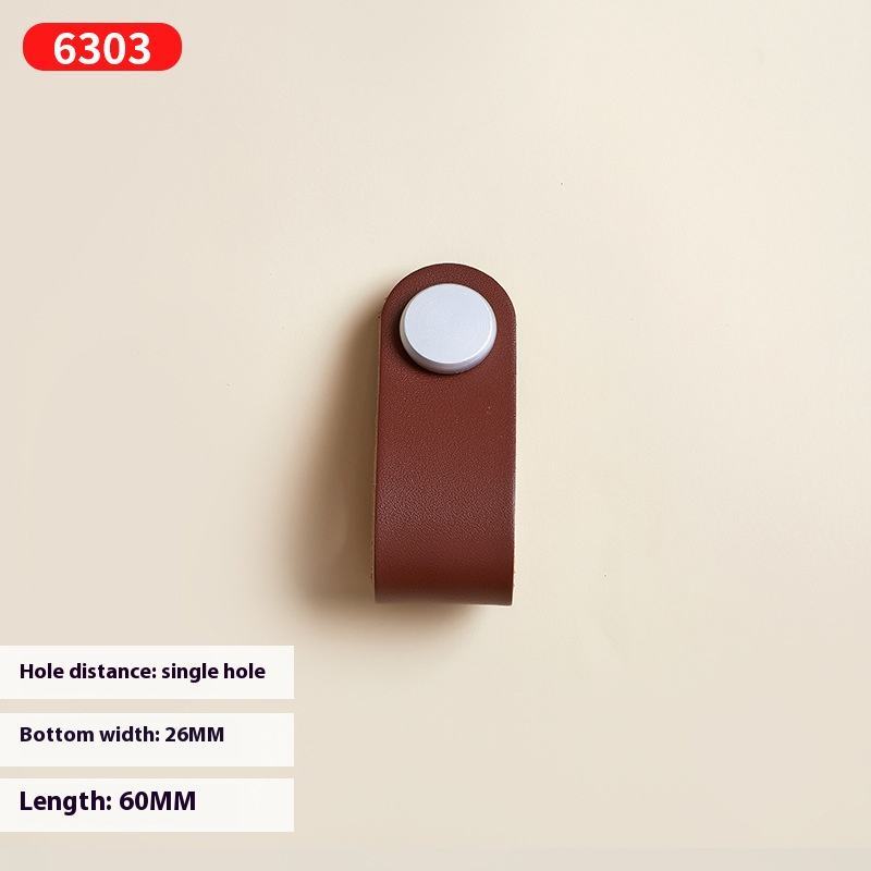 Bouton Brun Rouge + Mat