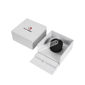 Custom Two Layer <strong>Plain</strong> White Lid and Base Hat Storage <strong>Display</strong> <strong>Box</strong> Baseball Cap Simple Showing Snapcap <strong>Box</strong> with Drawer for Shirts - Product Image 4