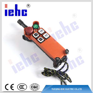 IEHC F21-4S endüstriyel kablosuz uzaktan kumanda 4 tek hızlı ABS düğmeler kaldırma vinci gezer vinç vinç radyo teslim kutusu - Product Image 5