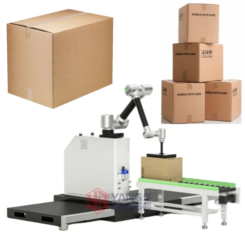 Caja de cartón automática para bolsas, gran oferta, máquina de embalaje de paletizador robótico con paletizador robótico, con robot paletizador, 2 uds. Por 2017