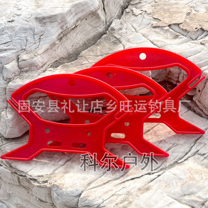Larger handle, red, three-pack