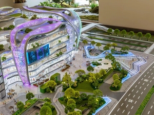 2024现代3D建筑比例模型公寓展览新设计风格 - Product Image 3