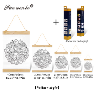 Pergamene personalizzate Poster Pre dipinti di tela pergamene e opere d'arte su tela pendenti pergamene tela per pareti stampe di immagini mappe - Product Image 5