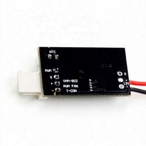 PWM 4-Wire ventola regolatore di velocità di temperatura regolatore circuito singolo 12V VHM-802 - Product Image 5