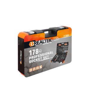 Realtek Professional 178pcs Wrench Drill Machine Mechanic Hardware Hand Car <strong>Tools</strong> Box Set <strong>Kit</strong> - Product Image 3