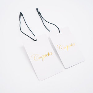 Custom Logo PVC Garment <strong>Tag</strong> Waterproof <strong>Hang</strong> <strong>Tag</strong> for Clothing Labels on Bags and Shoes - Product Image 3