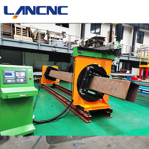 Máquina cortadora de tubos de plasma o láser CNC con muescas de corte de tubo cuadrado de corte de tubo redondo de alimentación automática - Product Image 5