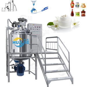 HUAJIE taşınabilir laboratuvar homojenleştirici cilt kremi erkek tıraş kremi yapma kozmetik homojenleştirici vakum krem mikser makinesi - Product Image 5
