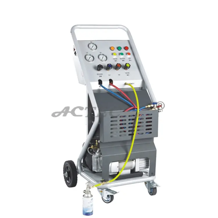 Car Refrigerant Gas Recovery Recharging Machine for R12 R134a