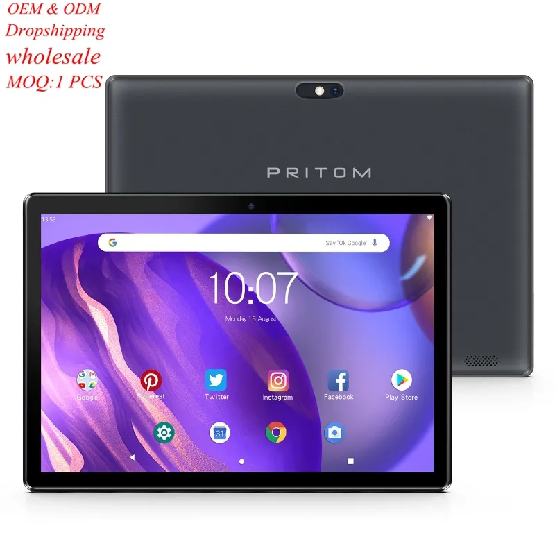Global Version Pritom M10 3G Phone Call Tablet 10.1 inch IPS Capacitive Screen 2GB+32GB Single SIM Writing Tablets