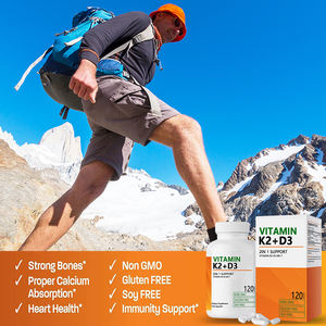 OEM özel etiket Vegan bağışıklık desteği organik 5000iu <span class=keywords><strong>Vitamin</strong></span> <span class=keywords><strong>D3</strong></span> K2 kapsül yetişkin antioksidan kemik ve diş hapları takviyesi - Product Image 3