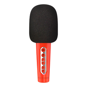 Drahtloser Bluetooth tragbarer Outdoor-Party-Lautsprecher Karaoke-Mikrofon Bluetooth