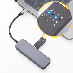 USB-Port-Übertragungs geschwindigkeit stest werkzeug Schneller USB 2.0 3.0 3.1-Port-Geschwindigkeits-und Spannungs tester für die USB-Hub-Produktion und QC-Inspektion - Product Image 6
