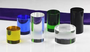K9 Blank Crystal <strong>Block</strong> <strong>Cubes</strong> Black Base Paperweight