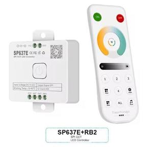 Controlador LED de píxeles FCOB SPI de 5V-24V, WS2814, RGBW, WS2812B, tira de luz RGB, Bluetooth, música, IOS, Android, 2,4G - Product Image 4