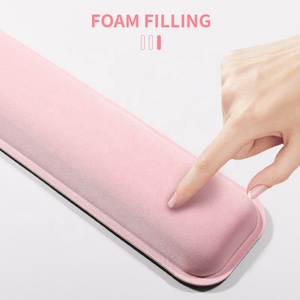 Pink Desk Pad PC Cartoon <strong>Keyboard</strong> Gaming Anti-Slip Rubber Gaming <strong>Mouse</strong> Pad Memory Foam <strong>Mouse</strong> Pad <strong>Computer</strong> Accessories for Office - Product Image 4