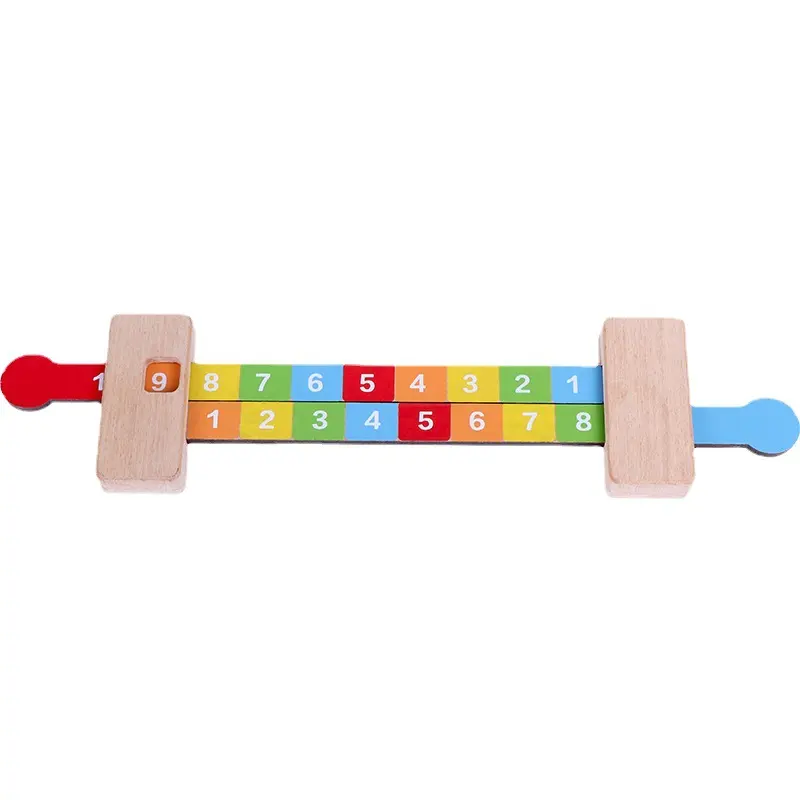 Studenti strumenti di apprendimento bambini educazione precoce giocattoli matematica aggiunta e sottrazione numero dissolvenza righello regola di scorrimento