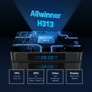 CALIENTE Mortal Android 10,0 AllwinnerH313 X96Q PRO Set Top Box Quad Core 2GB RAM 16GB ROM 4K HDR Streaming Media Player con enchufe de la UE - Product Image 2