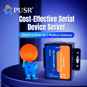 Módulo Ethernet integrado RS232 a TCP IP Convertidor Ethernet Serial Device Server Modbus Gateway, 1 unidad