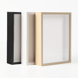 Shadow Box <strong>Frame</strong> Mdf 5cm Deep Depth Storage White Photo Picture <strong>Frame</strong> A4a3 Acrylic Layer 4x6 <strong>10x10</strong> Deep Customized Wholesale - Product Image 1