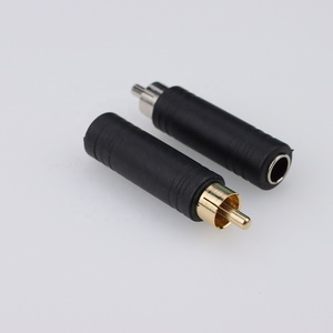 Conector macho RCA a conector hembra Mono de 6,35mm, convertidor de Cable adaptador de Audio, conector M/F para PC, micrófono, reproductores de MP3 - Product Image 6